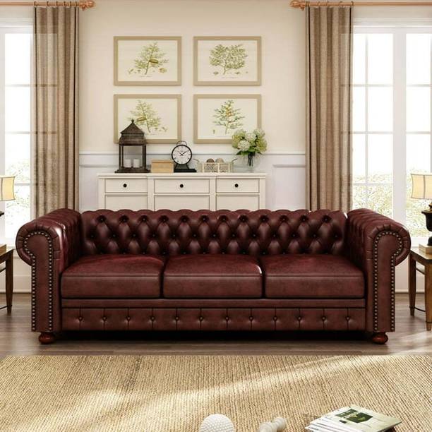 Soul Light Art e60 Leatherette 3 Seater  Sofa