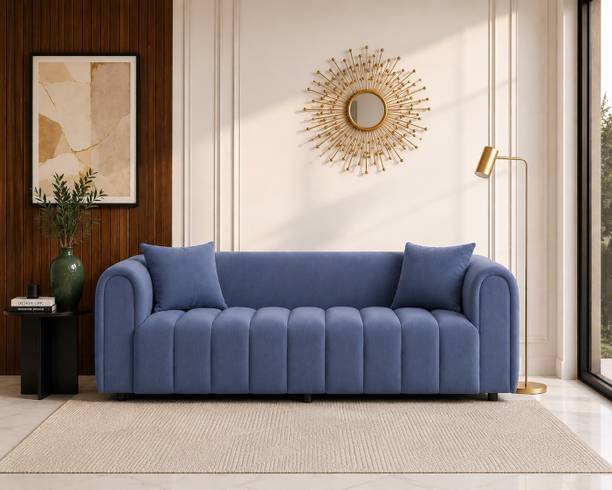Living Things Haven Comfort Fabric 3 Seater  Sofa