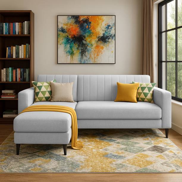 Casaliving Moris LHS Fabric 4 Seater Sofa