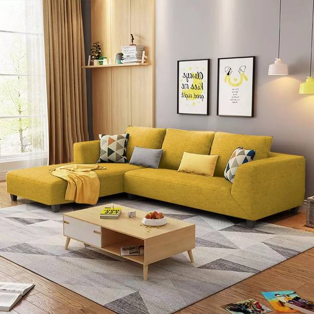 Casaliving Minta Fabric 4 Seater  Sofa