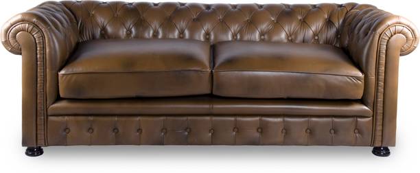 Sofanetic Leather 3 Seater  Sofa