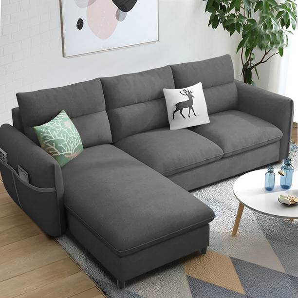 Casaliving Andon 4 Seater Fabric 4 Seater Sofa