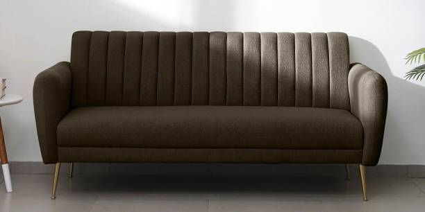 DUEX FURNITURE 3 Seater Sofa Set For Living Room Comfort Upholstery Sofa Set Home & Office Fabric 3 Seater  Sofa