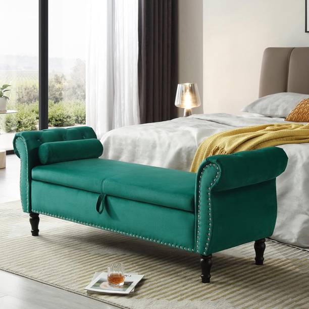 MAJESTIC MART Premium Settee Sofa 3 Seater with Storage Box for Bedroom/Living-room/Office Fabric 3 Seater  Sofa