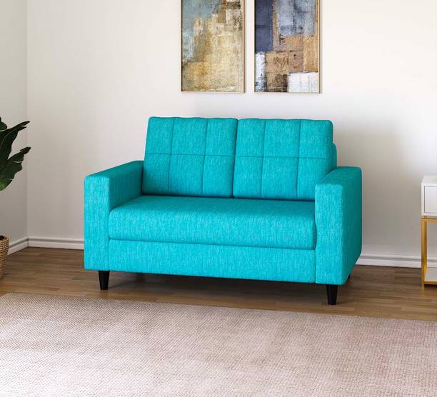 RM HOME Gaura Molfino fabric for living room Fabric 2 Seater  Sofa