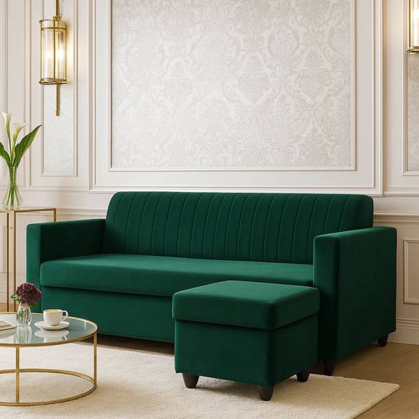 WAKESURE Fabric 4 Seater Sofa