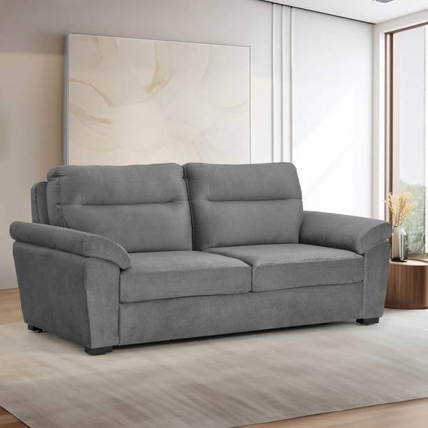 Wakefit Lounger Plus Fabric 3 Seater  Sofa