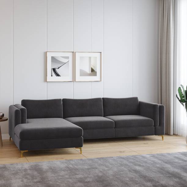 WESTIDO Pan Emirates Fabric 6 Seater  Sofa