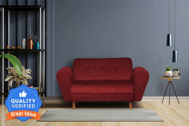 Seventh Heaven Milan 2 Seater Sofa, Chenille Molfino Fabric: 2 Year Warranty Fabric 2 Seater  Sofa