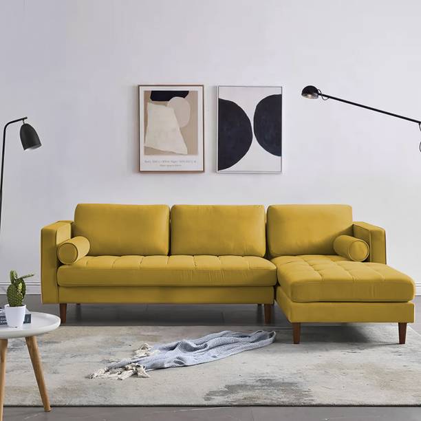 Casaliving Ezra Fabric 4 Seater  Sofa