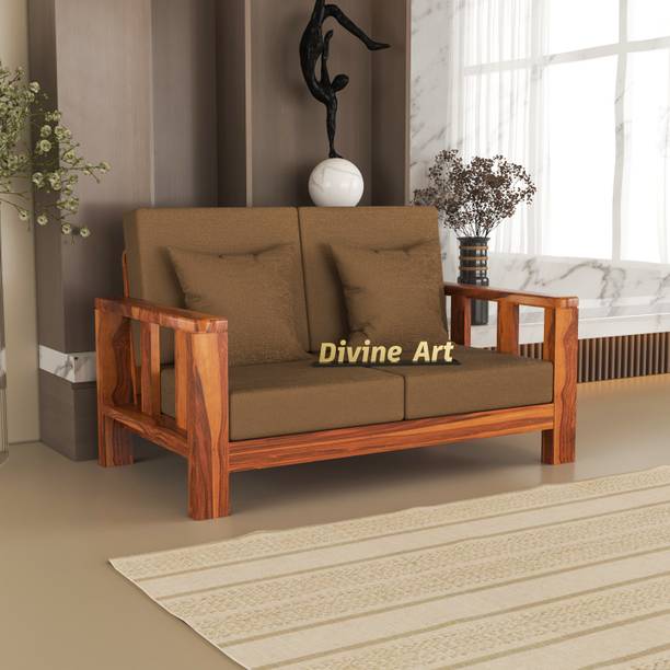 BHAGWATI ART 2 Seater Sofa For Living, Waiting Room/ Office Fabric Fabric 2 Seater  Sofa