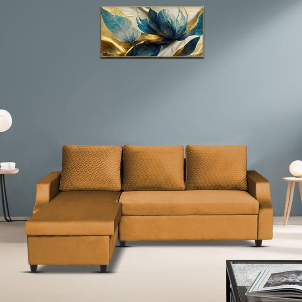Casaliving Asper Fabric 4 Seater  Sofa