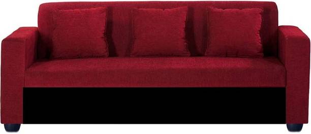 Furinish Fabric 3 Seater  Sofa