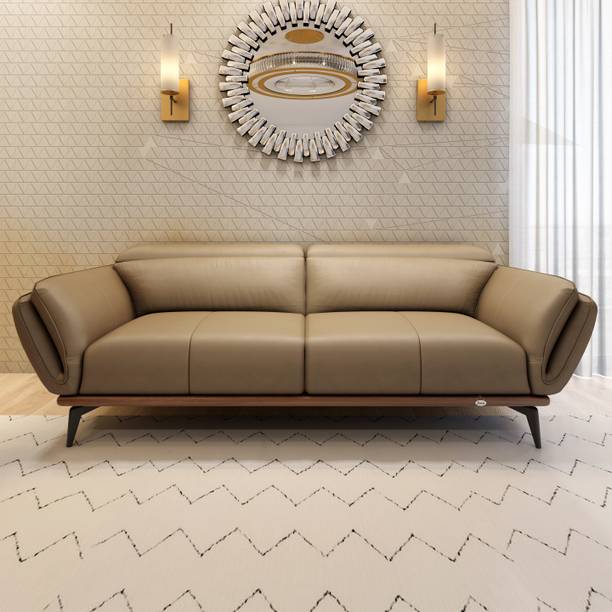 Durian Campbell-I Leather 3 Seater  Sofa