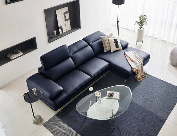 fabrique Leatherette 4 Seater  Sofa