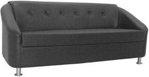 TIRTHANKARA Leather 3 Seater  Sofa