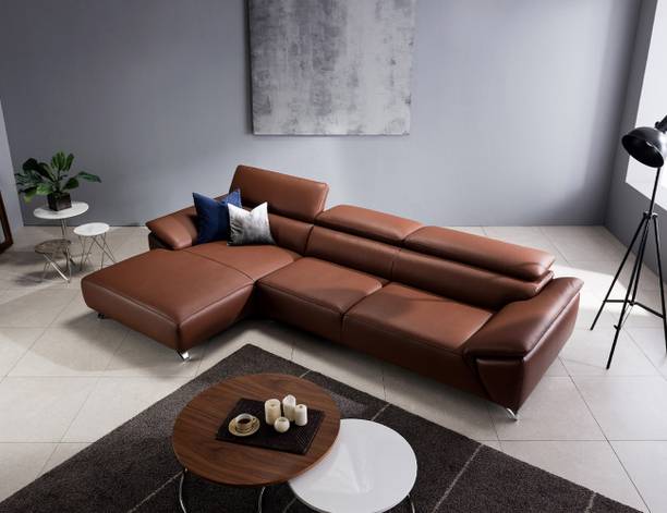 fabrique Leatherette 4 Seater  Sofa