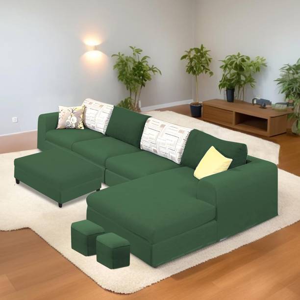 Casaliving Badger Fabric 8 Seater  Sofa