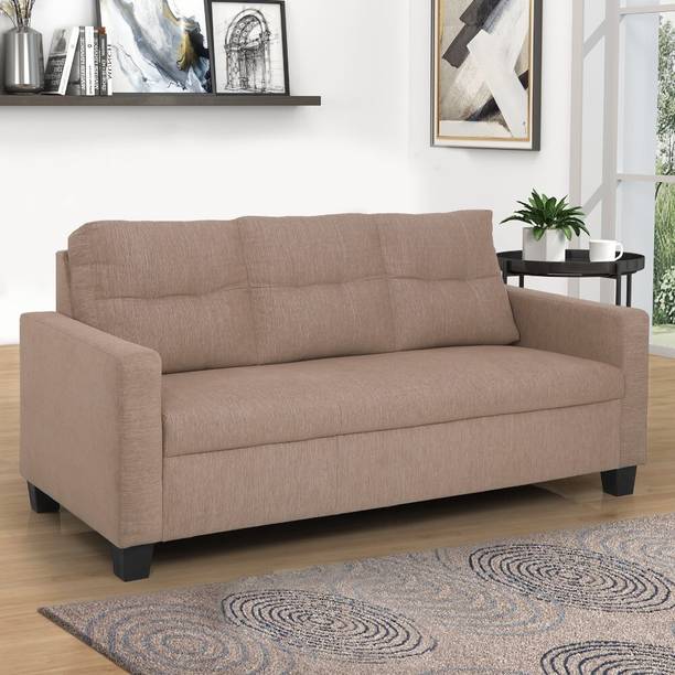 Duroflex Ease Fabric 3 Seater  Sofa