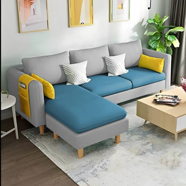 Casaliving Monarch Fabric 4 Seater  Sofa