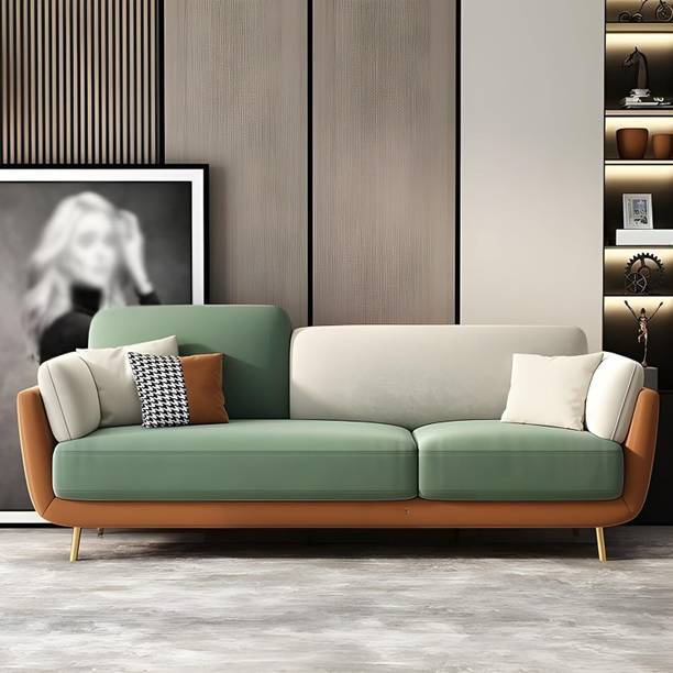 HighTable Stylish & luxurious Fabric 3 Seater  Sofa