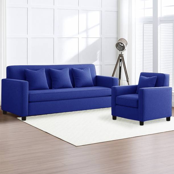 Dr Smith 3 + 1 Sofa Set Fabric 4 Seater Sofa
