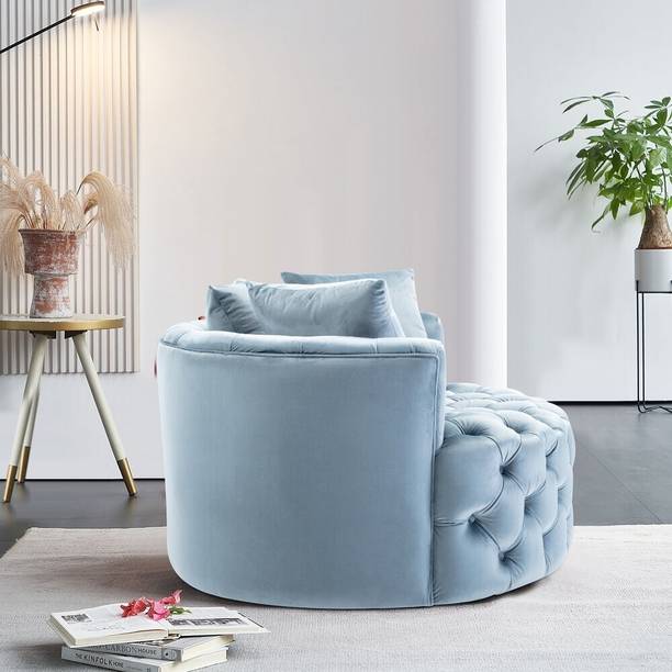 VAS Collection Home Fabric 1 Seater  Sofa