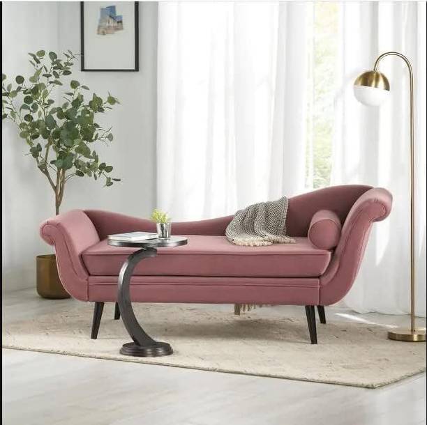 Soul Light Art 2-Seater Rosewood Settee Sofa Diwan Fabric Diwan