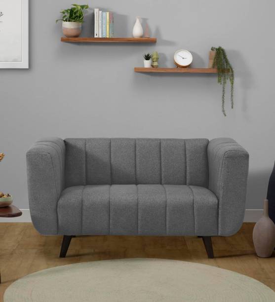 DUA DECOR SHOPPEE Unleash Comfort with Our Dominant 2-Seater Sofa - Perfect Fit for Any Space" Fabric 2 Seater  Sofa