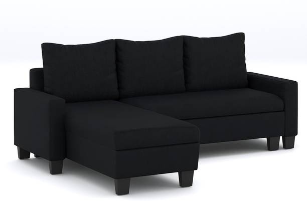Flipkart Perfect Homes Porto L Shape Fabric 5 Seater  Sofa