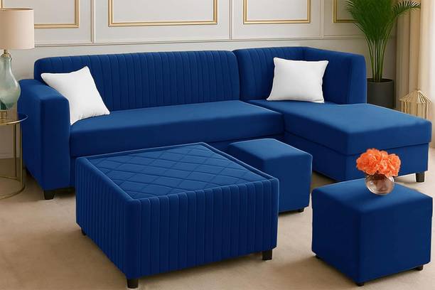 Dr Smith 3 + 2 + 2 + 1 Sofa Set Fabric 8 Seater  Sofa