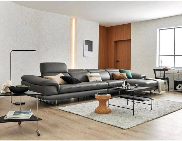 fabrique Leatherette 4 Seater  Sofa