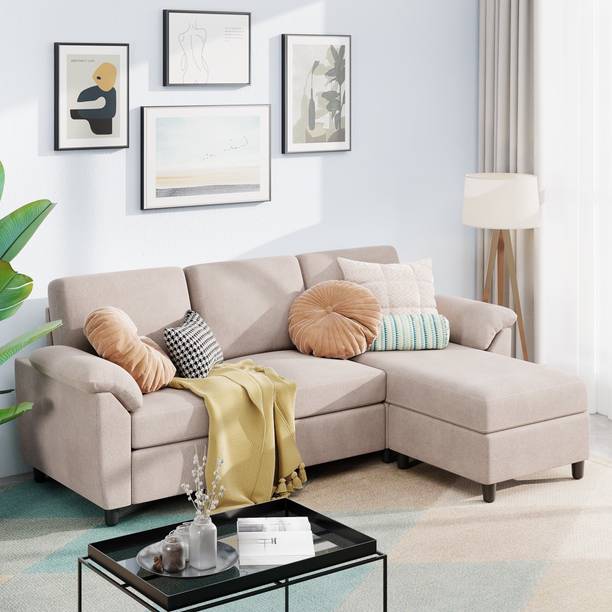 Apostate Arabella 3 Seater Fabric 3 Seater  Sofa