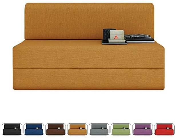 SR DECORE Two Seater Foam Fold Out Sofa Cum Bed | Folding Sofa | Sofa Cum Bed | Bed Sofa Fabric 2 Seater  Sofa