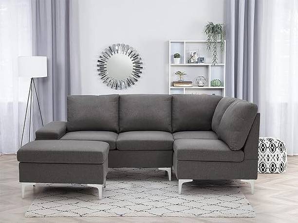 LAVILLASOFAS Fabric 4 Seater  Sofa