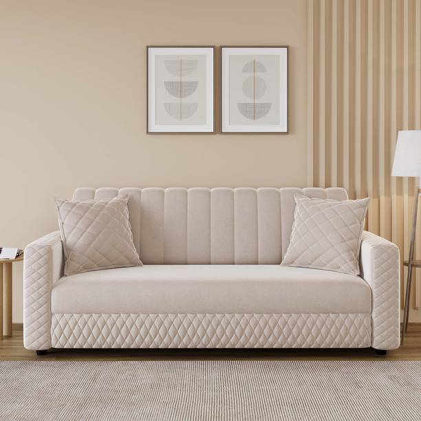 RM HOME Oliver Fabric 3 Seater  Sofa