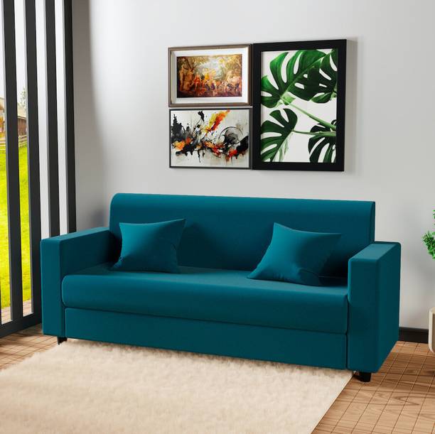 RM HOME Novam Fabric 3 Seater  Sofa