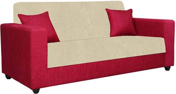 Flipkart Perfect Homes Bergen Fabric 3 Seater  Sofa