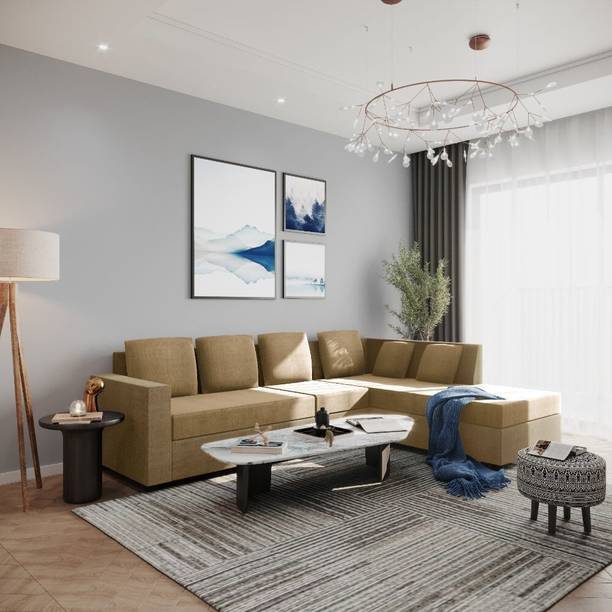 Wakefit Fabric 6 Seater  Sofa