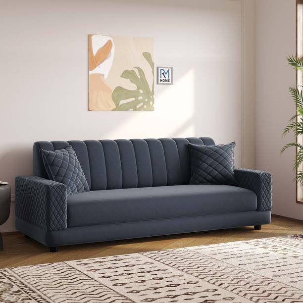 RM HOME Oliver 2 Fabric 3 Seater  Sofa