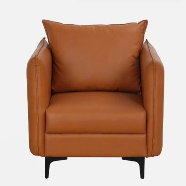 Flipkart Perfect Homes Savanah Leatherette 1 Seater  Sofa