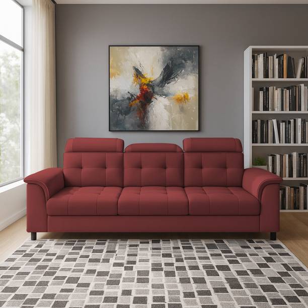 Casaliving Ella Fabric 3 Seater Sofa