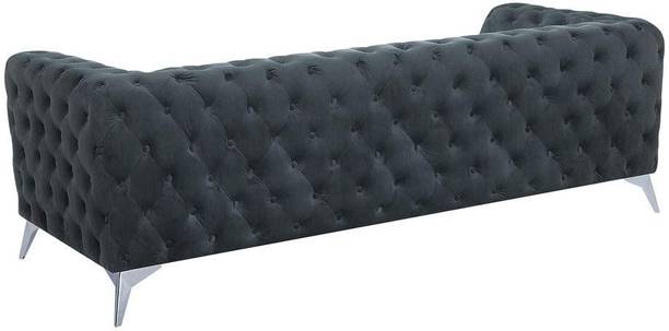Smarts collection Chesterfield Sofa for Living Room , Hall & Bedroom , Fabric 3 Seater  Sofa