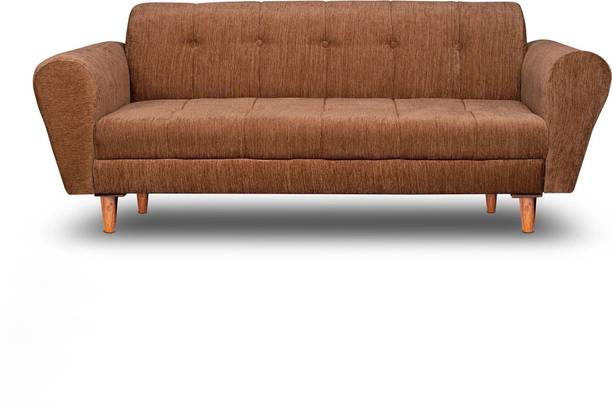 Seventh Heaven Milan, Extra Spacious, Chenille Molfino Fabric Fabric 3 Seater  Sofa