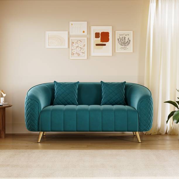 RM HOME Irina Fabric 2 Seater Sofa