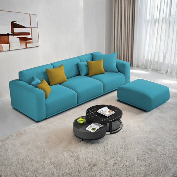 Casaliving Crypton Fabric 3 Seater  Sofa