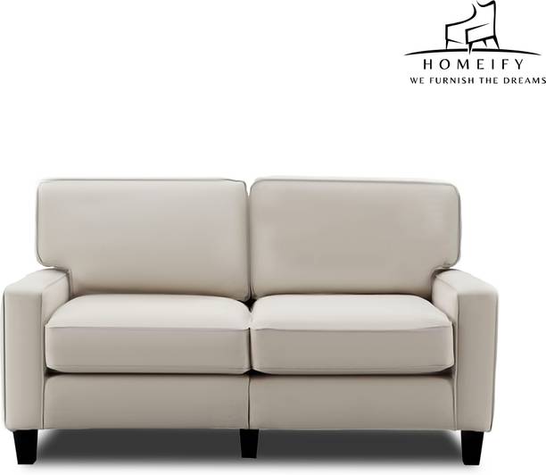 Homeify Nirvan 3 Seater Fabric Upholstered Sofa Set Fabric 3 Seater  Sofa