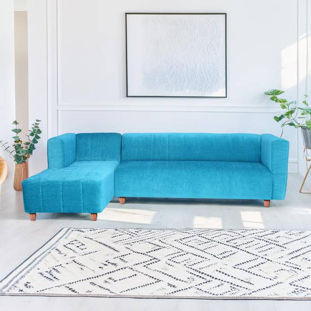 Seventh Heaven Tokyo 6 Seater Sofa, Extra Spacious, Chenille Molfino Fabric: 2 Year Warranty Fabric 6 Seater  Sofa