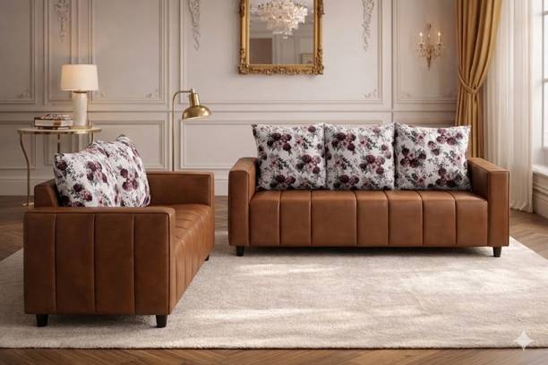 Flipkart Perfect Homes Stanhope Fabric 3 + 2 Sofa Set