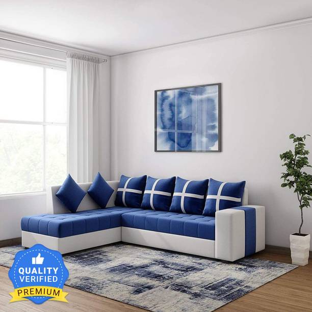 Torque Jamestown L Shape LHS Fabric 6 Seater  Sofa